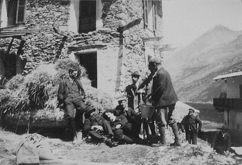 In montagna con Andrea Tavernier e amici