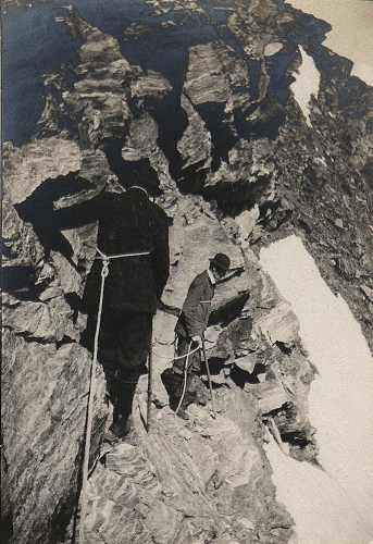 Salita al Chateau des Dames 1905