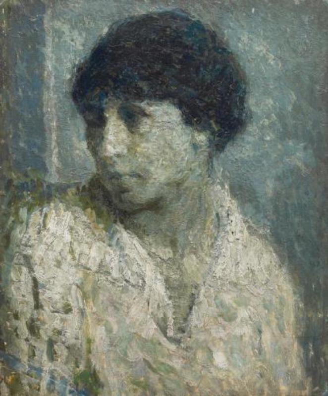 Donna pensosa