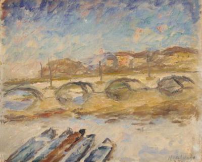 Fiume e barche