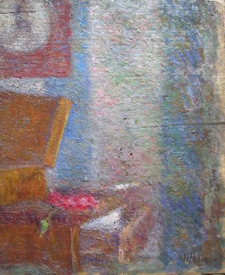 Interno con cassettone (Antibes)
