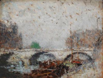 Pont St. Michel e Notre-Dame (Studio)
